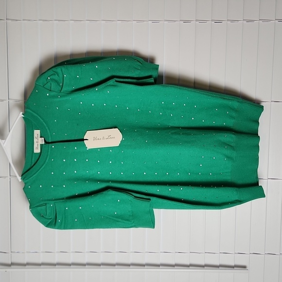 Vine & Love Sweaters - Vine & Love Sweater, sz. L